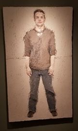 Art Oil on Canvas Andy by Garrett Bergemann