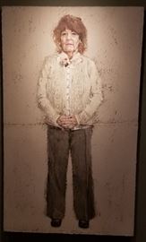 Art Oil on Canvas Shelley by Garrett Bergemann