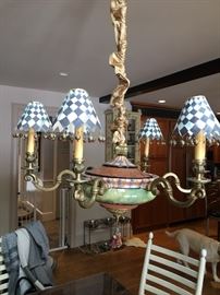 McKenzie Childs Chandelier