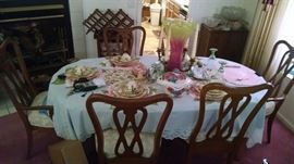 French provincial dining table