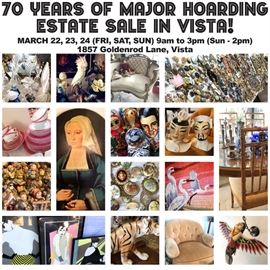 70 YEARS OF MAJOR HOARDING ESTATE SALE! YOU DON'T WANT TO MISS THIS ONE!