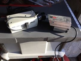 Lot of seven Toshiba security cameras complete with all electronics 