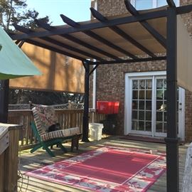 Pergola from Lowes