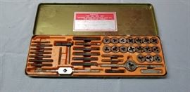 40pc Tap Die Set in Metal Box and Gearing Stamp ...