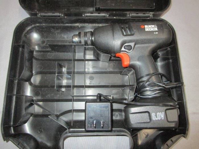 Rechargeable BD Screw Gun with Plastic Storage Ca ...