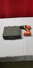 BD Cordless Screw Gun and Plastic Case of Drill B ...