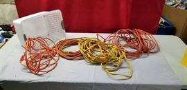 Lot of 4 HD Extension Cords
