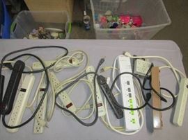 Lot of Power Strip Surge Protectors