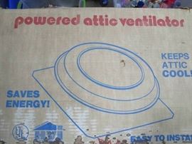 Nautilus Powered Attic Ventilator