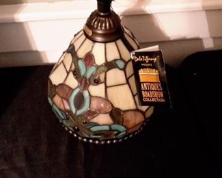 "Tiffany" style hanging lamp.