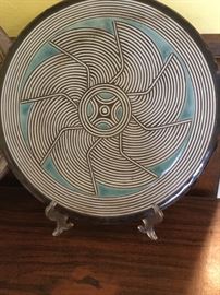 Handmade Pottery Platter https://ctbids.com/#!/description/share/124042