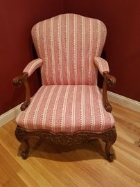 Lovely carved side chair.