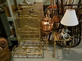 More brass and copper