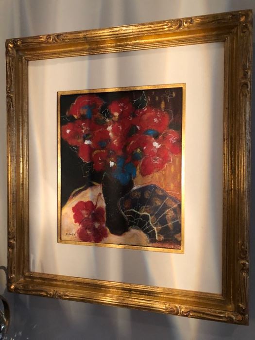 Framed art 26” x 28” - $175 