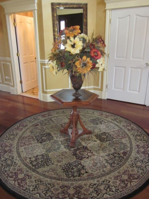 INLAID ACCENT TABLES FOR ANY ROOM MANY RUGS TO CHOOSE FROM