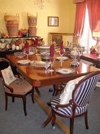 DUNCAN PHYFE DINING TABLE