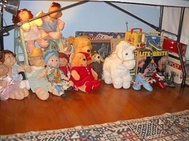 CABBAGE PATCH AND VINTAGE BOARD GAMES