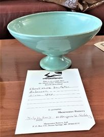 Shearwater Pedestal Bowl 1940's