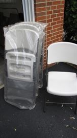 HD folding resin chairs