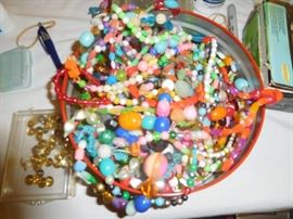 Vintage Mardi Gras beads