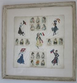 Antique Cigarette & Cigar Panel Quilt 