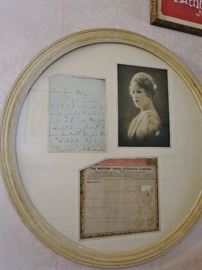 Lillian Russell Memorabillia