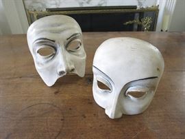 Wonderful vintage Theater Masks