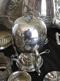 Antique Mappin & Webb Silverplate Egg Coddler