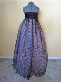 Fabulous Organza Strapless Evening Gown