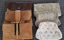 Vintage Gucci & Beaded Handbags (middle one Ms. Nolan kept)