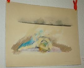 "Male Nude" by Edward Baker