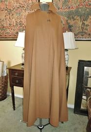 Classic Yves St. Laurent Wool Cape