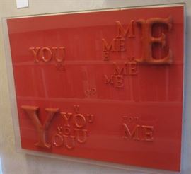 "You and Me" Mixed Media by Naomi Hershon