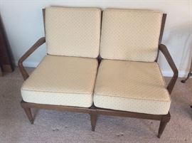Mid century love seat