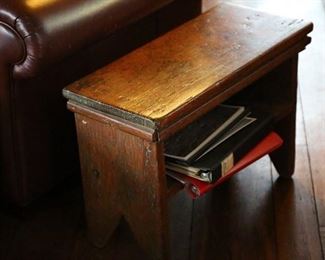 18th century pine bench