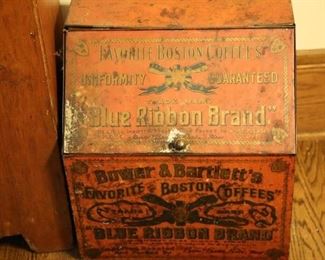 Blue Ribbon Coffee Tin