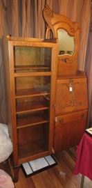 Oak Secretary/Bookcase