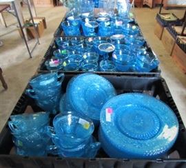 Blue Glassware