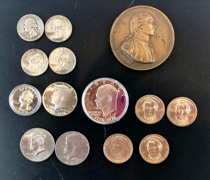 Coin & Medallion Lot
