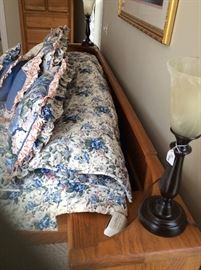 Headboard with night tables