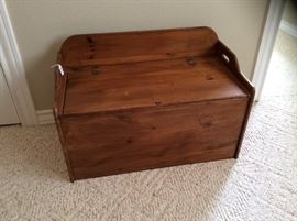 Vintage child’s toy box 