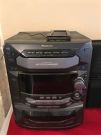 #16 Panasonic sa-ak18 5 cd changer 65.00