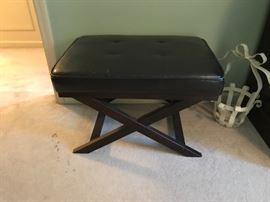 #31 Stool with cross bottom 27x19x18 60.00