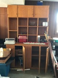 #41 Storage/organizer cabinet 2 pieces with 8 doors 61x24x90 (2) at $200 each