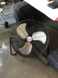#45 utilitech fan 24" 30.00