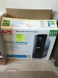 #61 APC battery backup 75.00