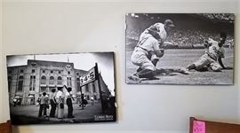 Baseball stadium art