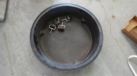 Big Hard Plastic Oil Pan 12S