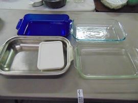 Cake pans, theres that cobalt blue