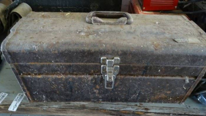 Handi Craft Tool Box with Contents